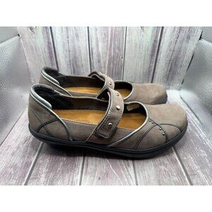 Naot Parakeet Shiitake Sterling Comfort Women's Shoe 41 US 10/10.5